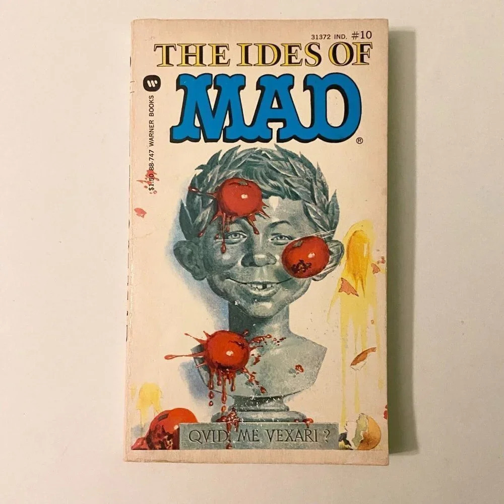 Vintage 1980 The Ides of Mad by William M Gaines Comic Magazine Paperback Book
